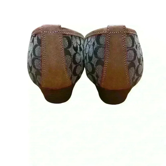 Coach Kathryn C Logo Ballet Kitten Heal Women’s Shoes Size 7.5 - Picture 4 of 14